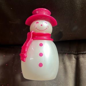 Bath and body works snowman fragrance warmer